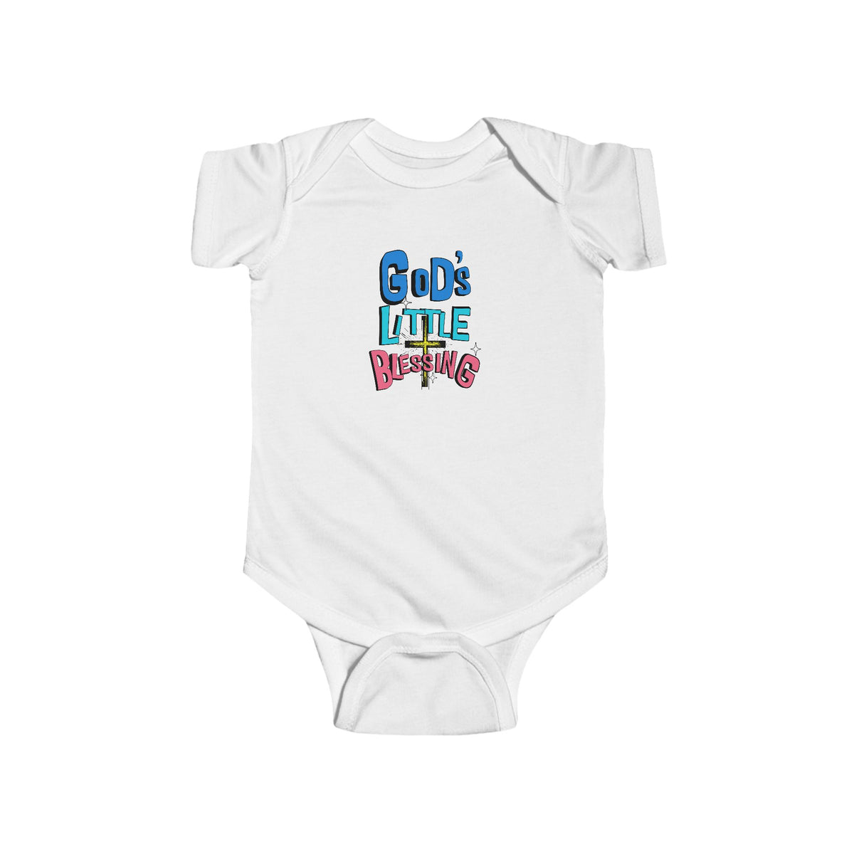Baby Bodysuit "God's Little Blessing" – Cute Christian Infant Onesie