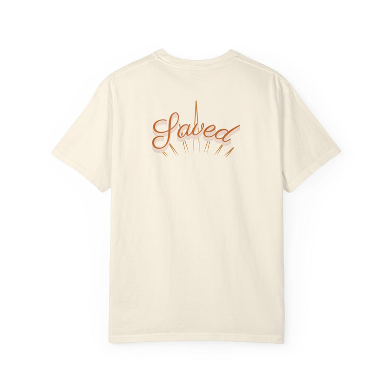 Surfboard Script T-Shirt — 'Salvador' Beach Vibe Graphic Tee