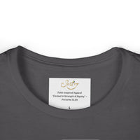 Patriotic Floral Tee — "Faith, Freedom, American Legacy" Women's T‑Shirt