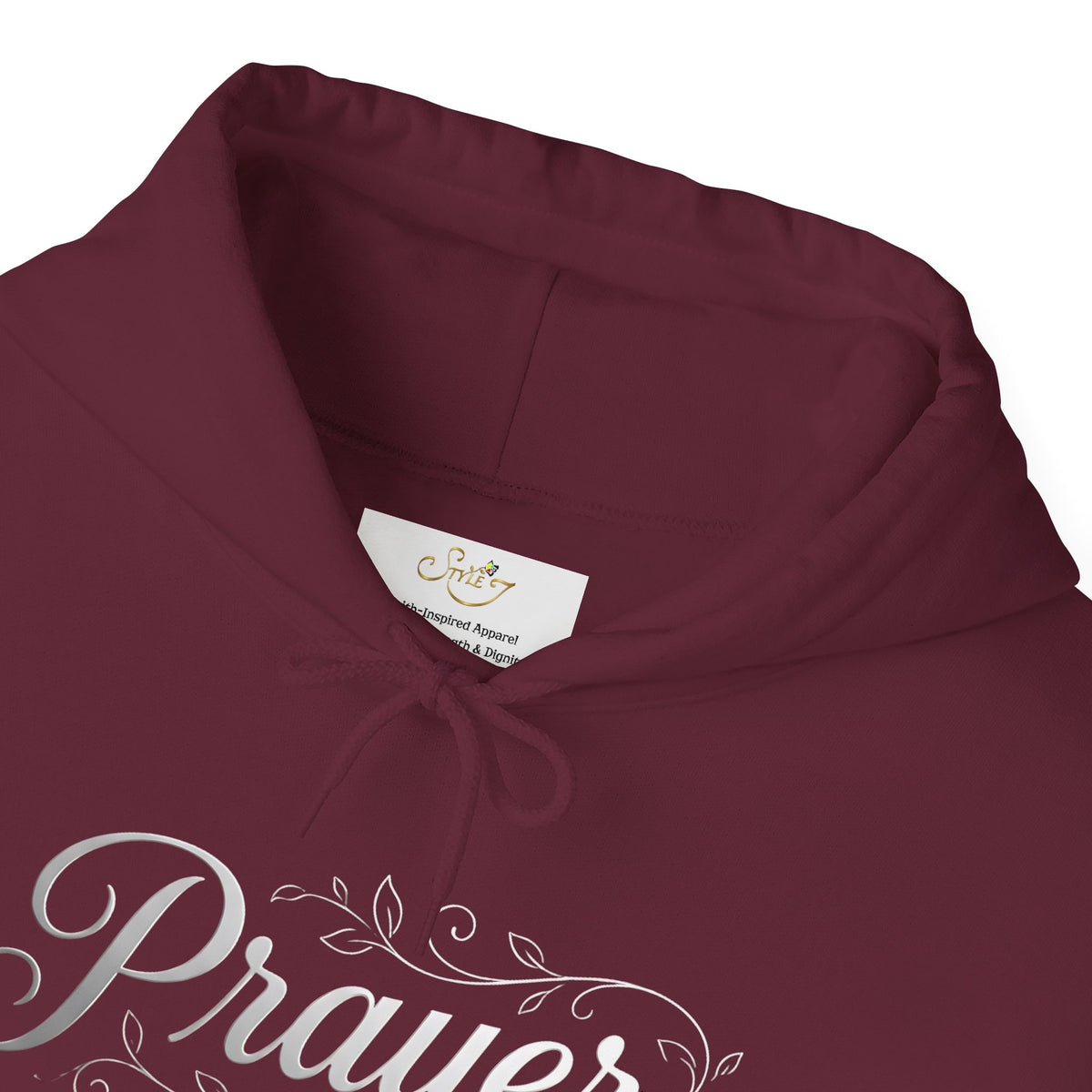 Prayer Is My Power Hoodie — "Before You Check Your Phone Today, Check Your Heart" Christian Hoodie