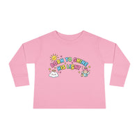 Born to Shine His Light Toddler Long Sleeve Tee