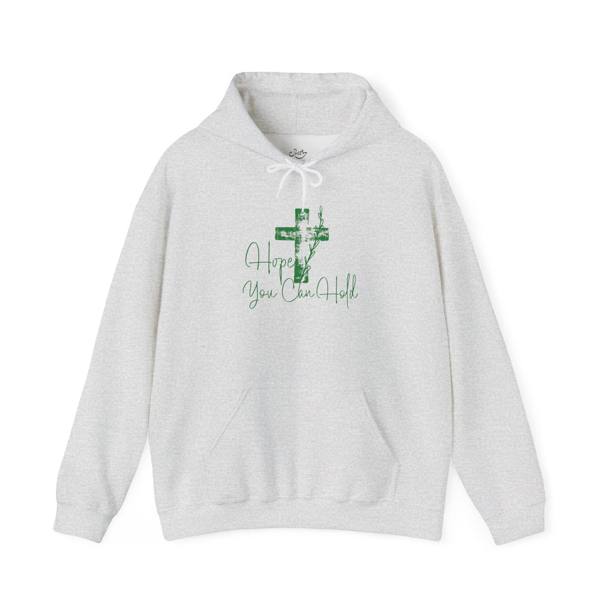 Faith Cross Hoodie — "Hope You Can Hold" Christian Pullover