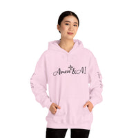 Amen & AI Unisex Heavy Blend™ Hooded Sweatshirt
