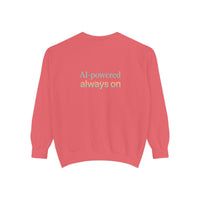 AI-Powered Sweatshirt — "God's Message Multiplied by AI" Crewneck