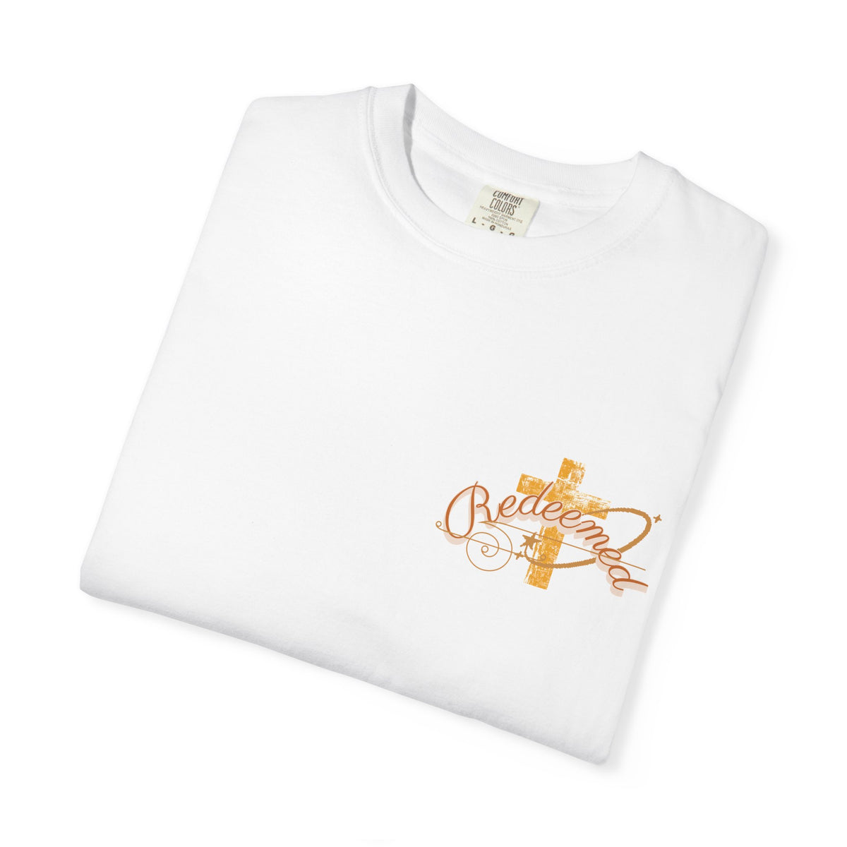 Redeemed Script T-Shirt — 'Salvador' Beach Vibe Graphic Tee
