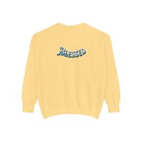 Wear Truth Share Grace Sweatshirt — Christian Cross 'Blessed' Pullover