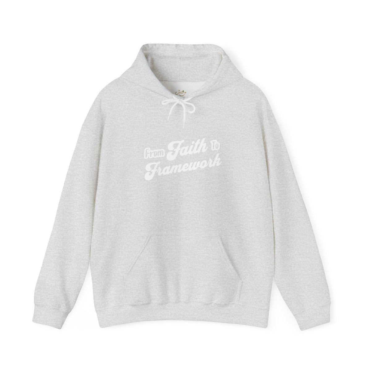 Faith & Framework Hoodie — Inspirational Christian Pullover