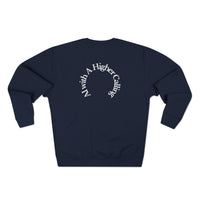AI-Powered Execution Crewneck Sweatshirt — "God-Given Vision. AI-Powered Execution." Inspirational Graphic