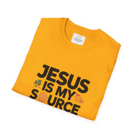 Jesus Is My Source Code T-Shirt — Christian Programmer Tee