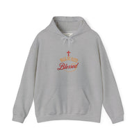Unisex Blessed Faith Hoodie - 'Walk by Faith' Christian Pullover