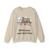 Crewneck Sweatshirt — Custom "Print It Your Way" Graphic Pullover