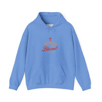 Unisex Blessed Faith Hoodie - 'Walk by Faith' Christian Pullover