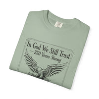 'In God We Still Trust' Eagle T-Shirt — Patriotic 250 Years Graphic Tee