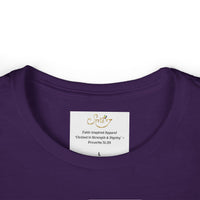 Patriotic Floral Tee — "Faith, Freedom, American Legacy" Women's T‑Shirt