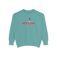 Grace Cross Sweatshirt — Christian Faith Graphic Crewneck
