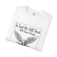 'In God We Still Trust' Eagle T-Shirt — Patriotic 250 Years Graphic Tee