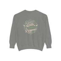 Amen & AI Sweatshirt — Faith-Inspired Crewneck with ‘Divine Data, Holy Purpose" Back Design