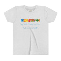 Youth Tee — "This Is Wild! My Bible Study Just Got Auto-Summarized" Funny Kids Christian Shirt