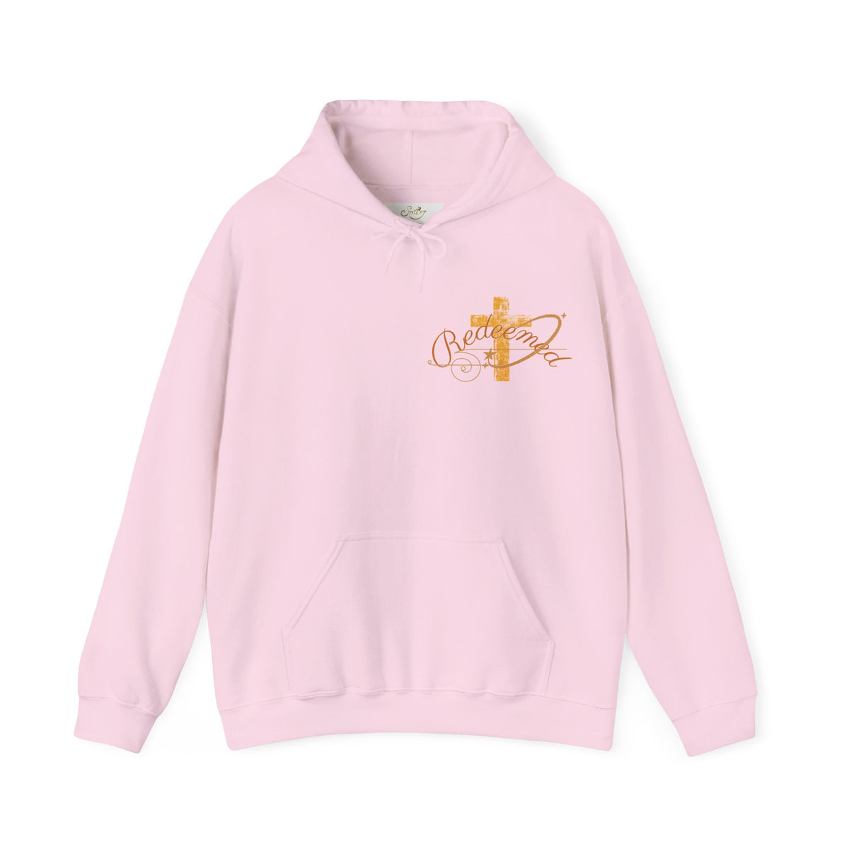 Redeemed Hoodie — Christian Cross Inspirational Pullover