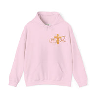 Redeemed Hoodie — Christian Cross Inspirational Pullover