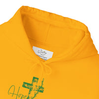 Faith Cross Hoodie — "Hope You Can Hold" Christian Pullover