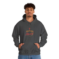 Unisex Blessed Faith Hoodie - 'Walk by Faith' Christian Pullover