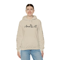 Amen & AI Unisex Heavy Blend™ Hooded Sweatshirt