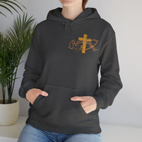 Saved Hoodie — Christian Cross Inspirational Pullover