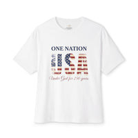 America 250 T-Shirt — "One Nation, Under God for 250 Years" Patriotic USA Flag Tee