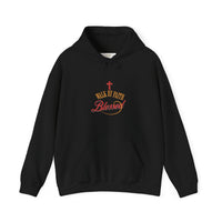 Blessed Faith Hoodie — "Walk by Faith" Christian Pullover