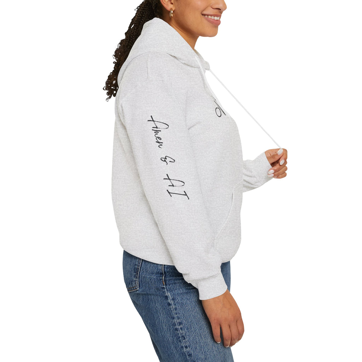 Amen & AI Unisex Heavy Blend™ Hooded Sweatshirt