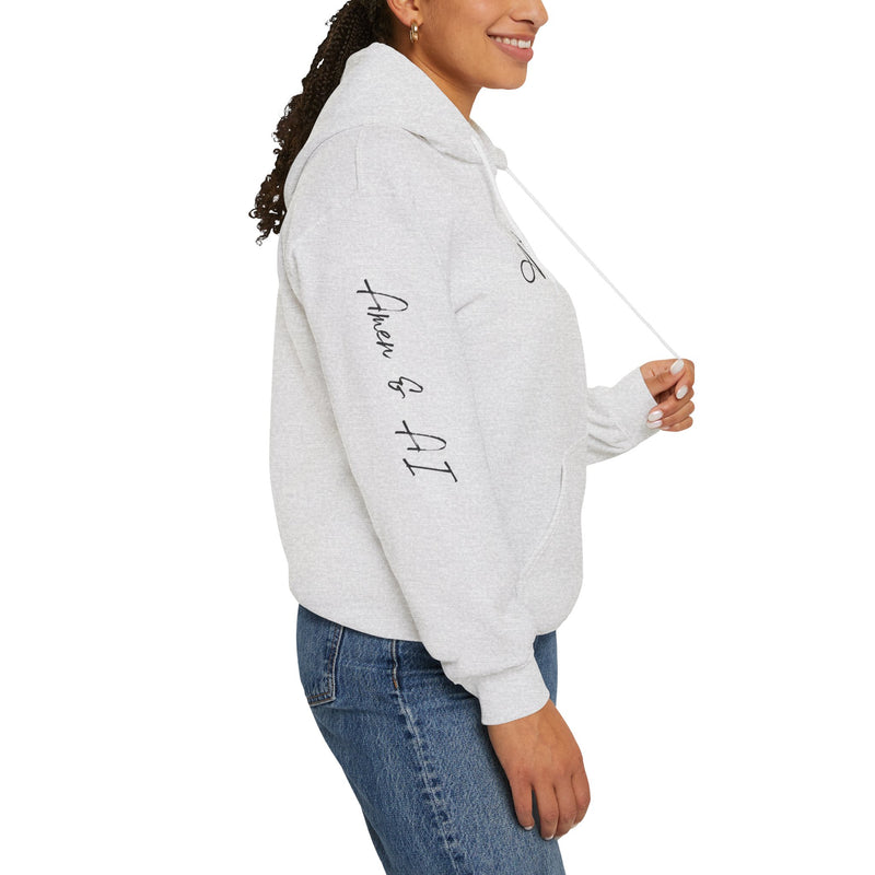 Amen & AI Unisex Heavy Blend™ Hooded Sweatshirt