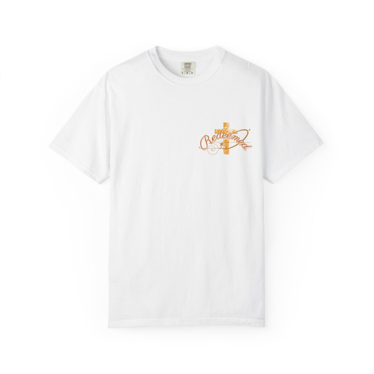 Redeemed Script T-Shirt — 'Salvador' Beach Vibe Graphic Tee