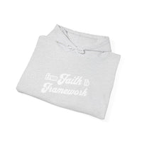 Faith & Framework Hoodie — Inspirational Christian Pullover