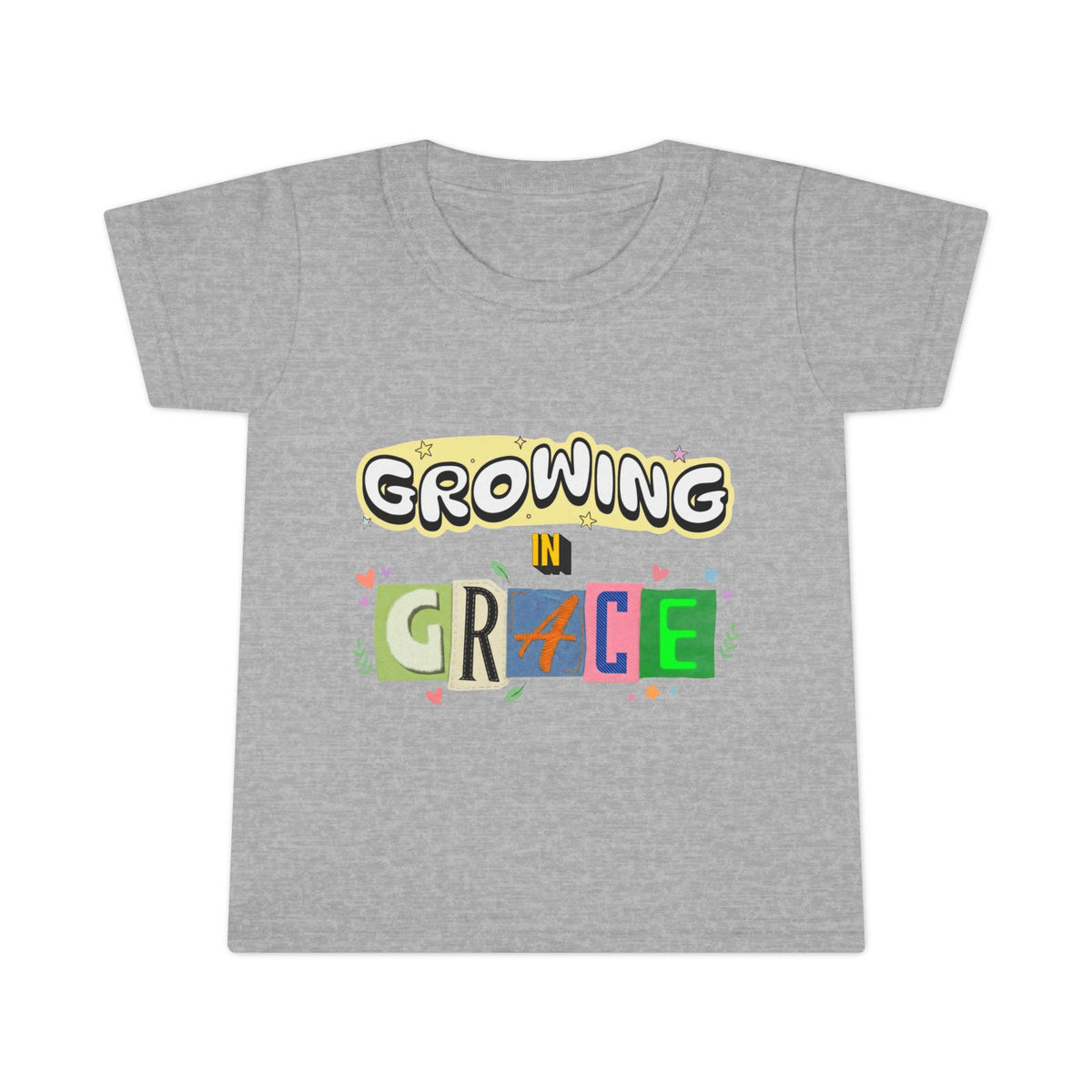 Growing in Grace Toddler T-Shirt — Cute Faith-Based Kids Tee