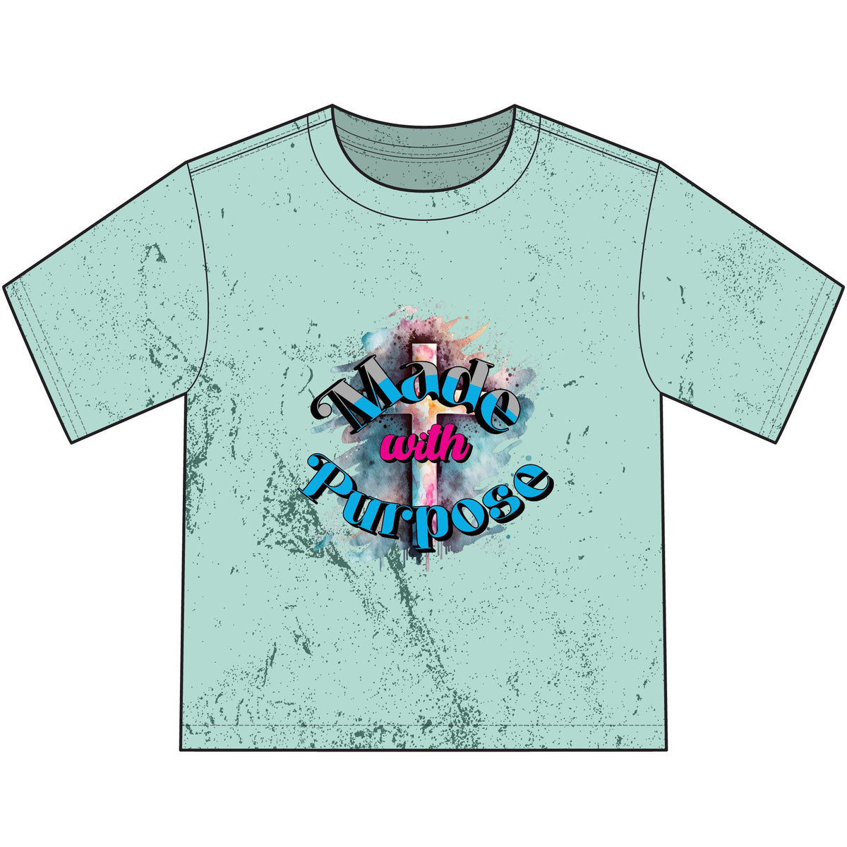 Heavyweight Color Blast Youth T-Shirt