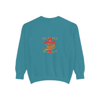 Unisex Blessed Faith Sweatshirt — Christian Cross Pullover
