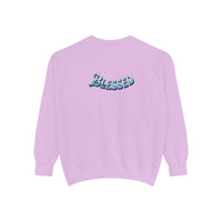 Wear Truth Share Grace Sweatshirt — Christian Cross 'Blessed' Pullover