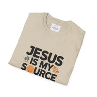 Jesus Is My Source Code T-Shirt — Christian Programmer Tee
