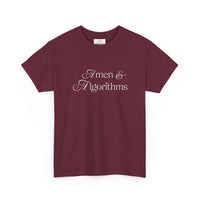 Amen & Algorithms T‑Shirt — “Blessed with Intelligence” Graphic Tee