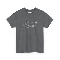 Amen & Algorithms T‑Shirt — “Blessed with Intelligence” Graphic Tee