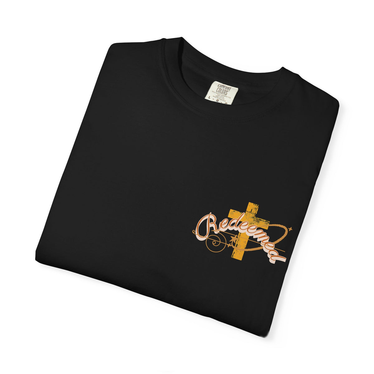 Redeemed Script T-Shirt — 'Salvador' Beach Vibe Graphic Tee