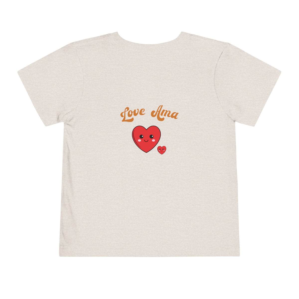 Toddler Tee — "Love Nana" Cute Heart & Homemade Cookies Kids T-Shirt