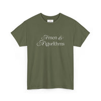 Amen & Algorithms T‑Shirt — “Blessed with Intelligence” Graphic Tee