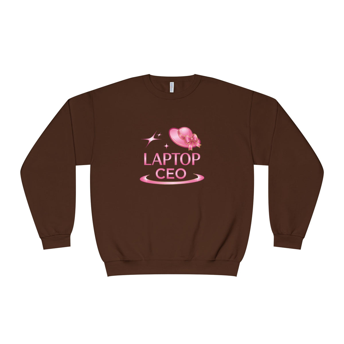 Be Your Own Boss Women’s CEO Sweatshirt — Laptop Boss Crewneck