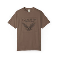 'In God We Still Trust' Eagle T-Shirt — Patriotic 250 Years Graphic Tee