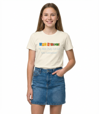 Youth Tee — "This Is Wild! My Bible Study Just Got Auto-Summarized" Funny Kids Christian Shirt