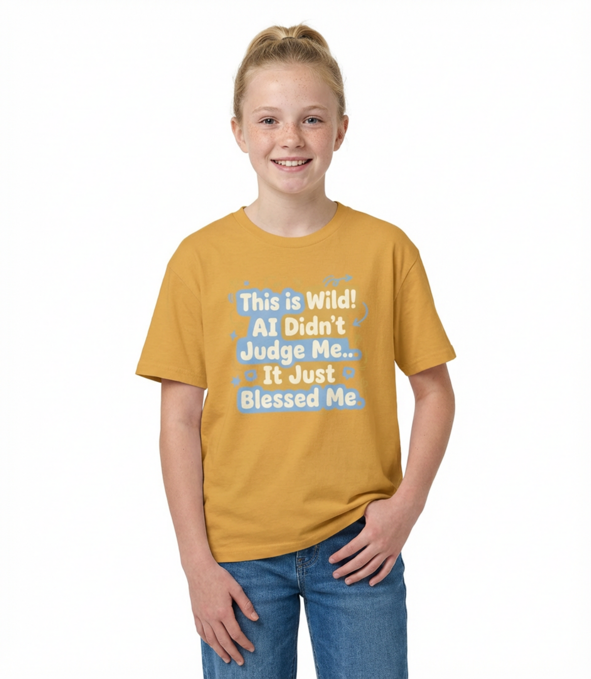 This Is Wild! AI Didn’t Judge Me — Graphic T-Shirt