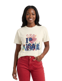 I Love USA 250th Anniversary T-Shirt