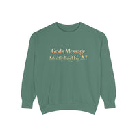 AI-Powered Sweatshirt — "God's Message Multiplied by AI" Crewneck
